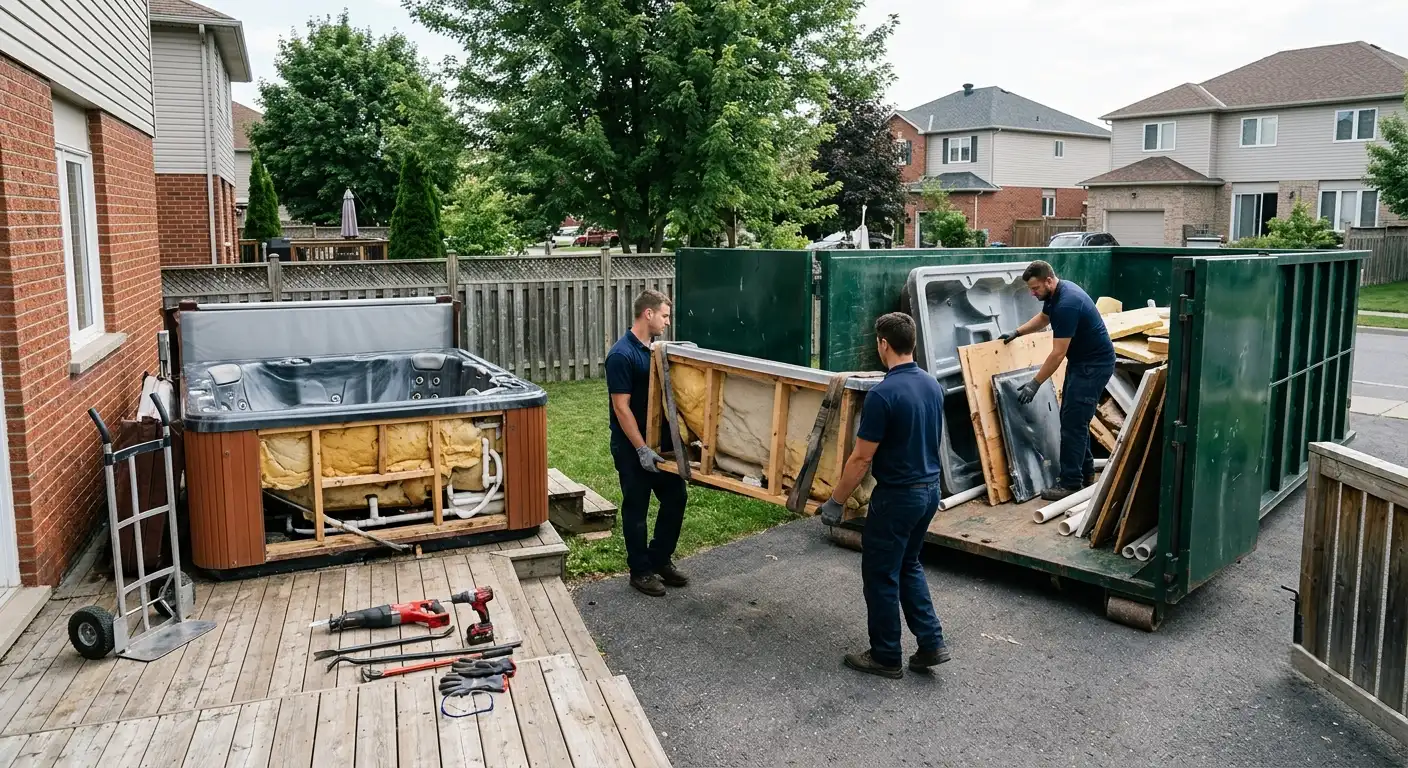 Hot Tub Removal Ottawa
