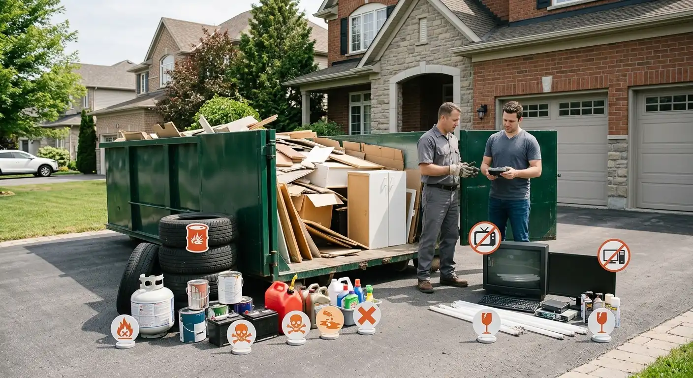 Prohibited Items Dumpster Ottawa